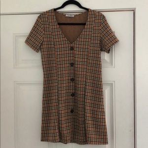 Zara Plaid Dress